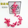 Cipós de Cerejeira Simulados Enrolados em Tubos de Ar Condicionado, Cipós de Flores Artificiais de Plástico para Decoração de Teto, Flores Artificiais