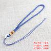 Cuerda colgante con asa para jugar, accesorios para hacer tú mismo, joyería, llavero, bolso, cadena, pulsera, cuerda trenzada redonda