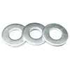Arandelas planas galvanizadas de acero inoxidable personalizadas, arandelas metálicas, arandelas para tornillos agrandadas y engrosadas, arandelas redondas, arandelas planas galvanizadas