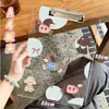 Prancha de Acrílico A4 com Clipe de Dachshund em Formato de Coração Armazenamento de Documentos de Escritório A6 Prancha de Escrita para Estudantes Material de Papelaria Prancha com Clipe para Provas