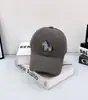 Gorra de Béisbol de Algodón Bordada Simple Estilo Coreano, Gorra Ajustable Universal de Visera Curva, Sombrero Casual Versátil de Moda