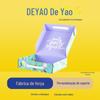 Cor logotipo caixa de papel ondulado Express caixa de papel por atacado roupas íntimas embalagem caixa dobrável caixa de avião personalização