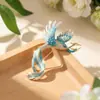 Broche de Flor de Peonía Guofeng para Mujer de Gama Alta Exquisito Estilo Antiguo Primavera y Verano Cheongsam Abrigo Chino Corsage Pin de Abrigo Accesorios
