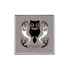 Estilo Gótico Oscuro Europeo Insignia Redonda de Aleación Calavera Gato Negro Halloween Dibujos Animados Estilos Mixtos Accesorios de Broche