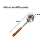Conjunto de Utensílios de Cozinha com Cabo de Madeira Colher Escumadeira, Espátula, Concha de Sopa, Espátula para Fritura, Utensílios Domésticos de Cozinha, Espátula e Colher para Cozinhar Conjunto de Cinco Peças