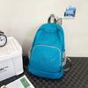 Mochila Plegable para Hombre y Mujer 2025 Verano Estilo Urbano Japonés Mochila de Estudiante Bolsa de Viaje Bolsa Deportiva de Fitness