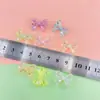 Accesorios DIY Color Aurora Pequeño Transparente Cadena de Lazo Fantasma Cadenita Pendientes Collar Hilo