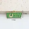 Fabricante de Accesorios de Joyería Verdes en Stock Venta al por Mayor Aleación Hecho a Mano DIY Joyería Transfronterizo Goteo de Aceite Accesorios de Joyería DIY