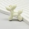 Colgante de Perro Globo de Color Sólido Acrílico Colgante para Llavero DIY Accesorios de Colgante de Perro Globo Venta al por Mayor