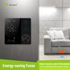 Painel de controle de temperatura do termostato inteligente de parede para fogão WiFi sem fio 5A termostato digital de piso radiante para sala de sauna Google