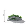 Micro-paisagismo criativo rochoso chinês água Li Bai jardinagem em miniatura paisagismo diy acessórios decorativos mini pequenos ornamentos