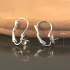 Fabricante Yabin Guangzhou Ganchos para Oreja de Plata de Ley 925 para Mujeres, Accesorios de Joyería DIY Largos Sencillos Estilo Francés, Bases para Pendientes