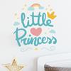 Fan Xi FX-B108 Pegatinas decorativas de pared con diseño de dibujos animados de Little Pinch Rainbow para habitación infantil