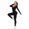 Moda Europeia e Americana Mais Vendida Macacão de Yoga Justo para Mulheres Calças Flare Levanta Bumbum Roupas Sexy para Esportes, Corrida e Fitness