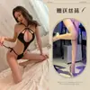 Qiaozi Lingerie Sexy, Macacão Sexy e Quente com Renda Recortada, Uniforme de Personagem Bidimensional, Pijama Tamanho Grande 538