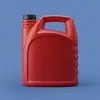 Contenedor de Aceite de Plástico HDPE de 4 Litros con Línea de Nivel de Líquido, Sellado y a Prueba de Fugas, Adecuado para Diésel, Gasolina, Aceite Lubricante y Anticongelante