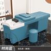 Cama de Lavado Estilo Tailandés Transfronteriza para Salones de Belleza con Calentador de Agua, Cama de Circulación de Vapor, Cama de Masaje Totalmente Reclinable al por Mayor