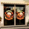 Festival de Primavera Año de la Oveja Carácter Fu Oveja Pequeña Decoración de Ambiente 2027 Adornos de Dibujos Animados Pegatinas Electrostáticas para Puertas de Vidrio y Ventanas