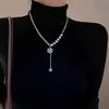 Paquete de Seis Cadenas para Suéter de Súper Valor para Mujer, Moderno y de Nicho, Lujo Ligero, Collar de Diseño de Alta Gama, Cadena Larga Versátil para Suéter