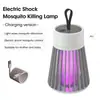 Lámpara Matamosquitos de Descarga Eléctrica Luz UV Trampa Anti Mosquitos Lámpara Matamosquitos para Campamento al Aire Libre Luz Repelente de Mosquitos USB