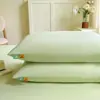 Funda de almohada de algodón Clase A Capa de aislamiento para núcleo de almohada Funda interior de algodón puro para el hogar 48X74Cm Paquete individual