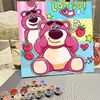 Pintura acrílica dibujos animados infantiles hecho a mano diy pintura al óleo digital pintura al óleo al por mayor verano graffiti decoración para colorear pintura para colgar