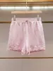 Shenzhen Nanyou Moda Feminina de Alta Qualidade Verão Novo Estilo Casual Moda Camisa Listrada Solta Emagrecedora + Conjunto de Shorts