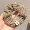 Scrunchie Oversized Estampa de Leopardo Retrô Outono e Inverno para Mulheres, Elástico de Cabelo Fofo Estilo Saia, Novo Acessório de Cabelo Elástico Outono e Inverno