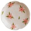 Posavasos de Té de Cerámica Blanco Mineral Roca de Fábrica Flor de Cerezo Soporte para Taza de Té Chino Accesorios para Juego de Té Kung Fu Tapete Aislante para Té Platillo para Té