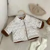 Abrigo de algodón de invierno coreano para niñas pequeñas, nueva y elegante chaqueta de algodón gruesa y cálida para niñas pequeñas, ropa de abrigo para niños