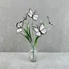 Flor de Simulação Flor Borboleta Celebridade da Internet Decoração Decoração de Casamento Flor Borboleta Criativa Item Quente Adereço para Fotografia de Atmosfera Flor Artificial
