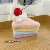 Muñeco Colgante Peluche Dibujos Animados Forma Comida Simulación Pastel Hamburguesa Sándwich Broche Mochila Escolar Decoración Regalo