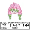 Alta calidad Ghost Blade Personaje de dibujos animados japonés Bordado de personaje de dibujos animados Pegatinas de tela para ropa Parche caliente de AliExpress