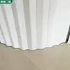 Porta Sanfonada Dobrável Retrátil de Loja Personalizada com Arco Irregular, Novo Tipo de Porta Sanfonada para Cozinha Sem Trilho Inferior, Porta Sanfonada de PVC para Divisória à Prova de Fogo