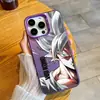 Capa de Celular Desenho Dragon Ball para iPhone 17 Adequada para Apple 16 Pro Max 13 Transfronteiriça 15 Legal 14 Colorida Prata