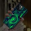 Funda para teléfono Apple 13 Iphone14 Iluminación de llamada entrante 12Pro Escudo 16 Estilo europeo y americano 15 Nuevo modelo 17Pro Aplicable