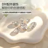 Pedras de Strass Acrílicas em Formato de Ovo com Fundo Pontiagudo do Milênio, Pedras de Strass Corte Fogos de Artifício, Acessórios para Joias DIY, Suporte para Pedido de Amostras