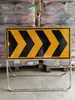 Sinal de Aviso de Obra à Frente, Sinal de Lembrete de Segurança, Veículos Proibidos de Passar pelo Local da Obra Sinal, Reduzir Velocidade Dobrável