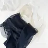 Falda Xiaolan L030 Ropa Interior Sexy de Encaje para Mujer de Cintura Media Delgada de Seda de Hielo Gasa Secado Rápido Sin Marcas Calzones Triángulo para Niñas
