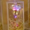 Bucet de Rosas de Colores con Caja de Regalo Clara Tanabata Día de San Valentín Regalo de Acompañamiento Flor Artificial Fotografía y Filmación Accesorios de Flores Eternas