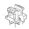 Esqueleto de Núcleo de Transformador EE12.5 Esqueleto de Alta Frequência EE12.5 Slot Único Horizontal Pinos 2+2-1209