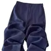 Pantalones Casuales de Algodón y Lino para Mujer, Estilo Delgado de Verano, Tallas Grandes, Cintura Alta, Corte Holgado, Adelgazante, Pantalones Culotte Acampanados