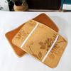 Funda de Almohada Colchoneta de Verano, Funda de Almohada de Bambú Carbonizado, Colchoneta para Almohada, Colchoneta Suave para Almohada, Sencilla o Doble