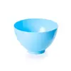 Tigela para máscara facial plástico filme macio ferramenta de mistura tigela de filme mistura tamanho grande pequeno DIY salão de beleza spa disponível maquiagem