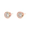Pendientes de Botón Redondos Geométricos de Aleación de Cobre Xuping Temperamento Clásico Pendientes Cotidianos Fáciles de Combinar Pendientes Sencillos Venta al por Mayor para Mujeres