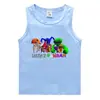 Chaleco de verano para niños 2023, estilo coreano, algodón casual, camiseta básica absorbente de sudor, ropa exterior deportiva de azúcar, camiseta sin mangas para niños