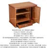 Muebles Jazz Gabinete de Lujo Nogal Negro Madera Maciza Estante para Amplificador Gabinete de Audio Hifi Estante para Equipo de Altavoces