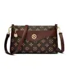 Bolsa para Teléfono Móvil Transfronteriza Estampada para Presbicia Bolsa Pequeña Bolso Cuadrado Pequeño Nuevo 2025 Bolso para Madre de Mediana Edad Bolso Versátil de Hombro Cruzado