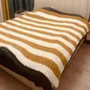 Cojín de Hilo de Bola Grande Manta Tejida a Mano Material para Colcha DIY Cubierta de Manta Hilo con Pompón Cojín Tipo Saco de Frijoles