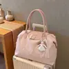 Bolsa de Mano para Equipaje Simple para Mujer, Gran Capacidad, Impermeable, Resistente al Desgaste, Bolsa de Almacenamiento para Viajes de Negocios a Corto Plazo